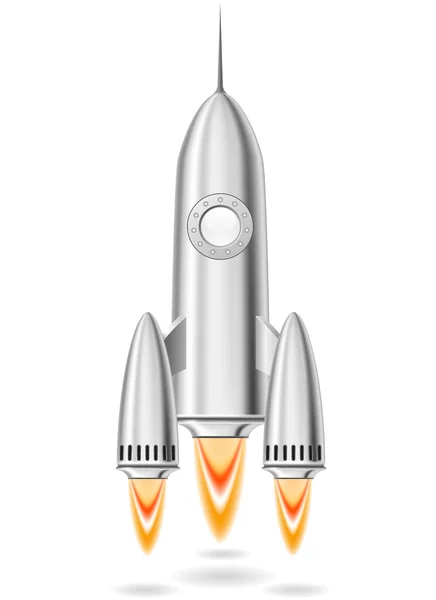 Stock vector Rocket launch