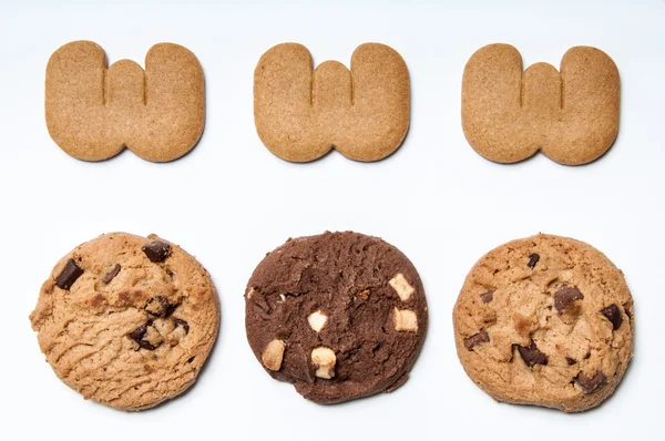 Cookies do site — Fotografia de Stock