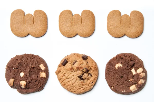 Cookies de site Web avec WWW — Photo