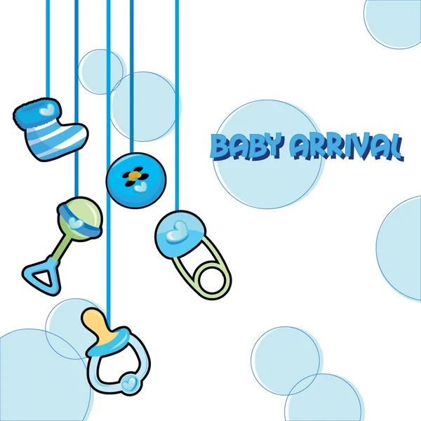 Baby-Hintergrund — Stockvektor