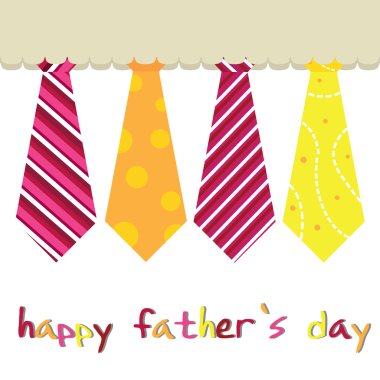 Father's day card clipart