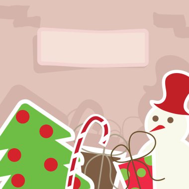 Christmas card clipart