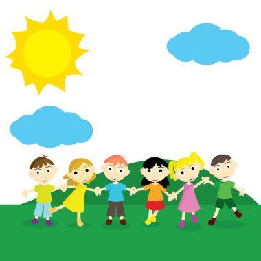 Children background clipart