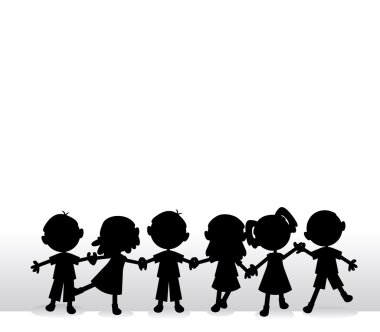 Download Children Silhouette Free Vector Eps Cdr Ai Svg Vector Illustration Graphic Art
