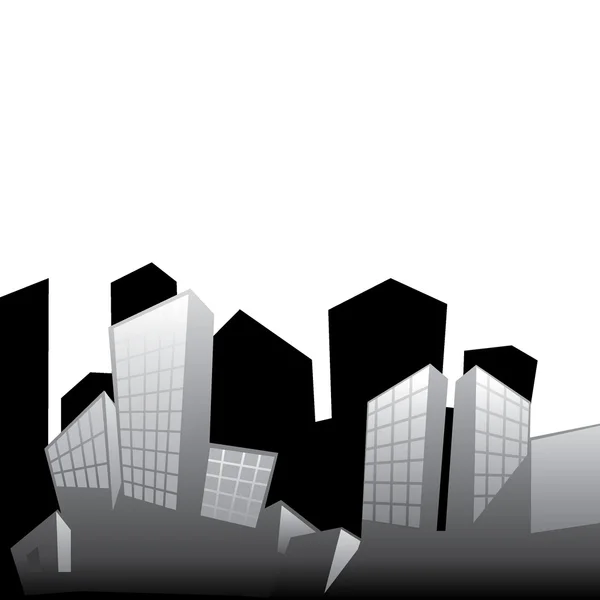 城市建筑背景 — 图库矢量图片