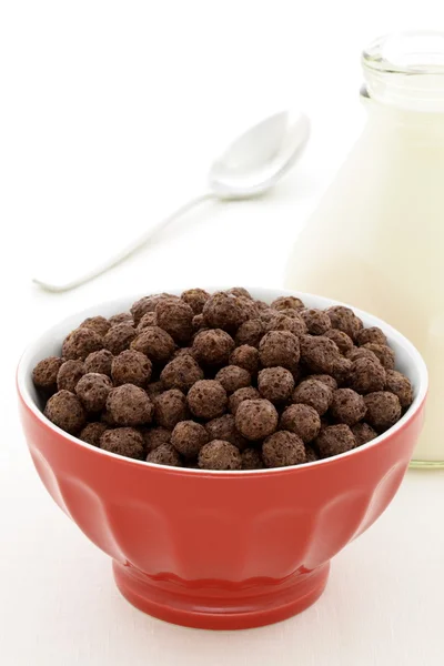 stock image Delicious healthy chocolate kids cereal