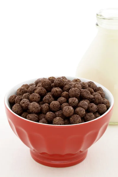 stock image Delicious healthy chocolate kids cereal