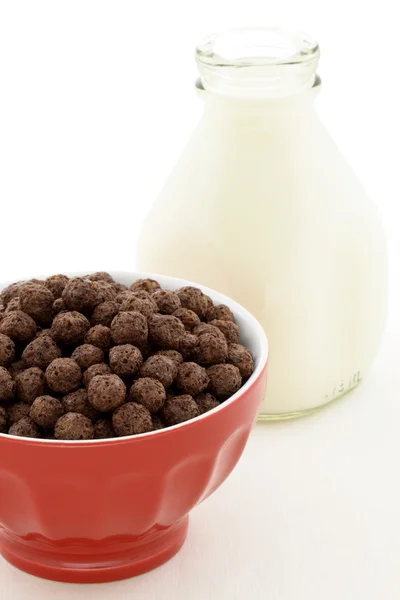 Stock image Delicious healthy chocolate kids cereal