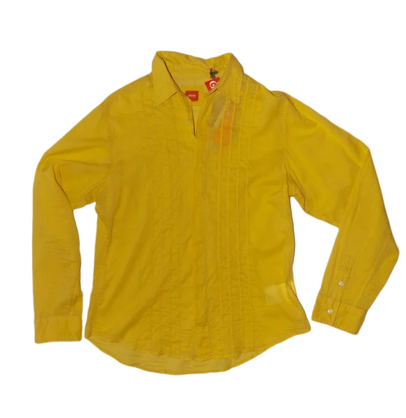 Camisa amarilla — Foto de Stock