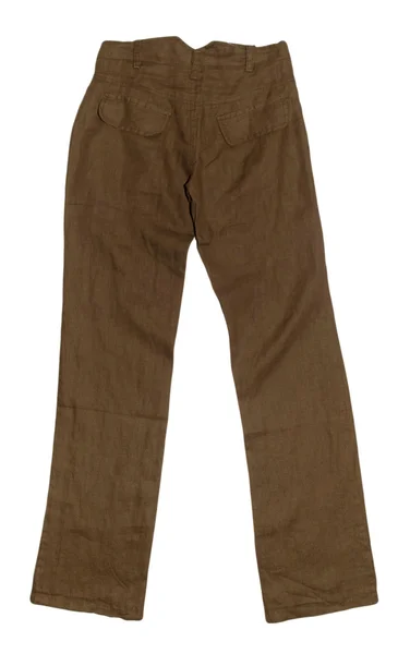 Hnědé kalhoty — Stock fotografie