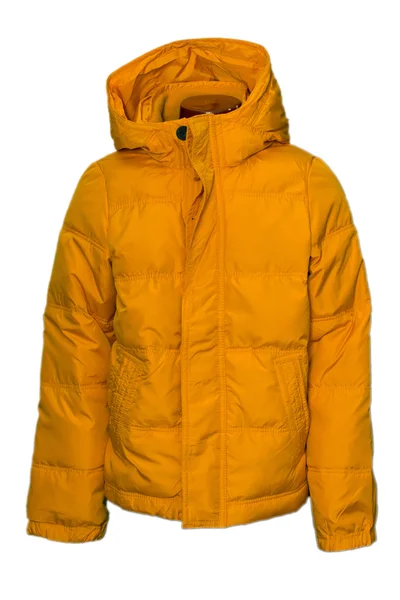 Жовтій куртці — стокове фото