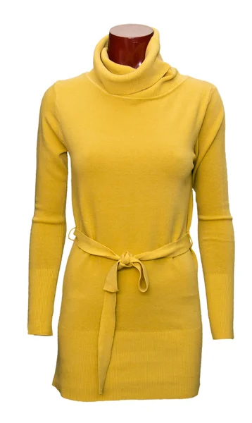 Żółta sukienka — Zdjęcie stockowe