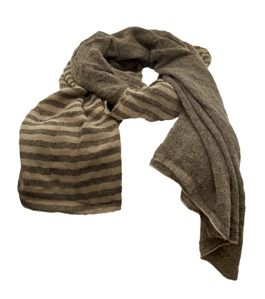 Fashionable scarf on a white background — Stock Photo, Image