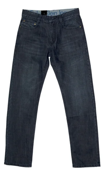 Jeans på en vit bakgrund — Stockfoto
