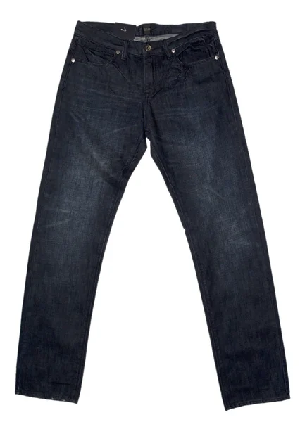 Jeans op een witte achtergrond — Stockfoto