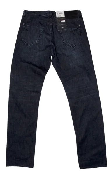 Jeans su sfondo bianco — Foto Stock
