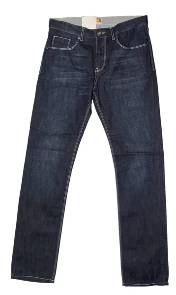 Jeans på en vit bakgrund — Stockfoto