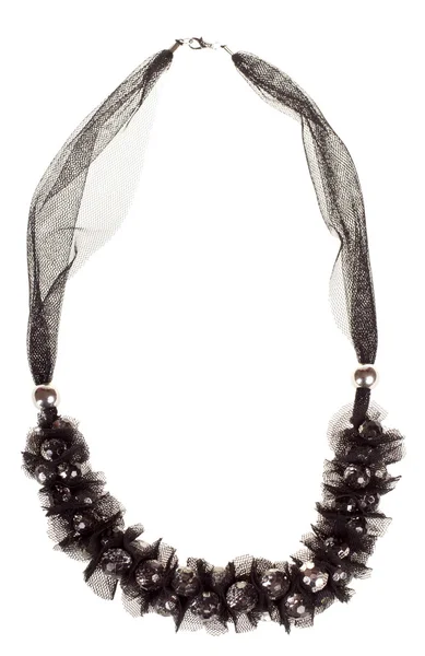 Stylový náhrdelník izolovaných na bílém pozadí — Stock fotografie