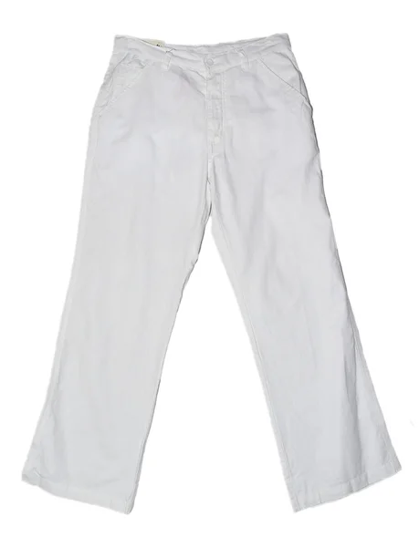 Białe spodnie — Zdjęcie stockowe
