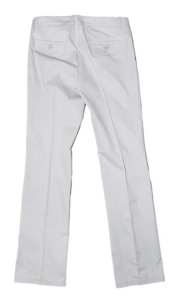 Pantalones femeninos blancos — Foto de Stock