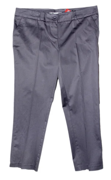 Pantaloni femminili grigi — Foto Stock