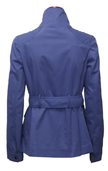 青の女性のジャケット — ストック写真