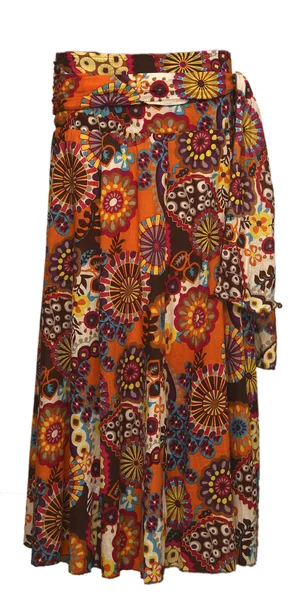 Цветочная юбка — стоковое фото