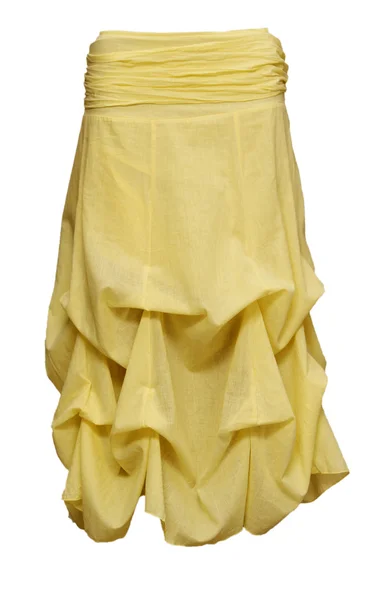 Yellow skirt — Stock Photo, Image