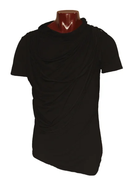 Czarny t-shirt na manekin — Zdjęcie stockowe