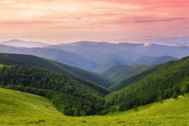 Carpathians ridges clipart