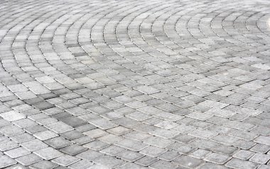 Paving stones texture a round clipart