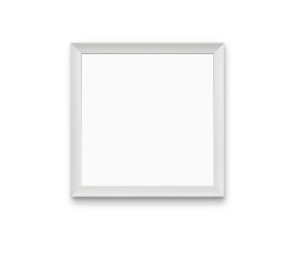 Blank photo frame with clipping path — Stock Photo, Image