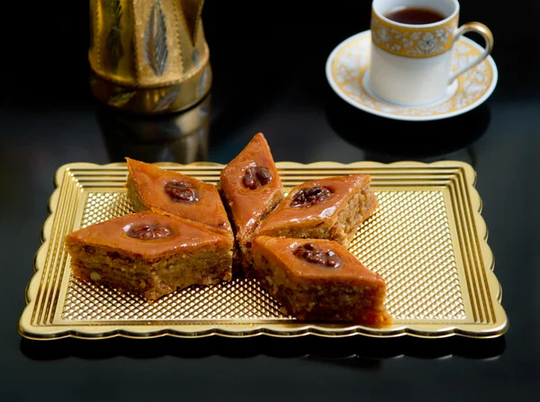 Oriental tatlı baklava — Stok fotoğraf