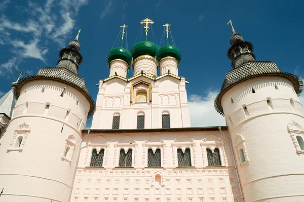 Kremlin van oude stad van rostov de grote, Rusland — Stockfoto