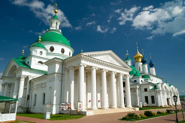 Cattedrale Dimitrievsky e Cattedrale Zachatievsky a Rostov — Foto Stock