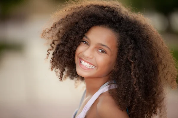 African descent child Stock Image
