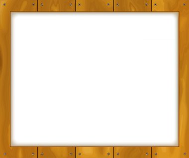 Wooden sign board clipart