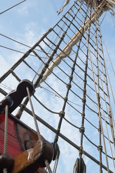 古代の帆船の権利の主張 — ストック写真