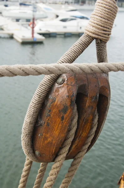 古代の帆船の権利の主張 — ストック写真