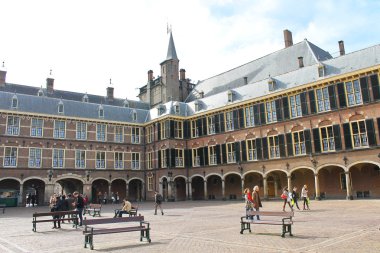 binnenhof, den haag, Hollanda Parlamentosu Binası ve