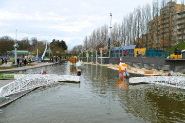 Lahey, Hollanda - 7 Nisan: turist madurodam ex ziyaret