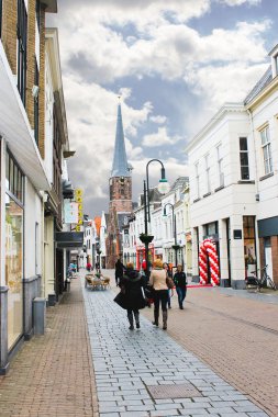 gorinchem Hollanda kasabasında. Hollanda