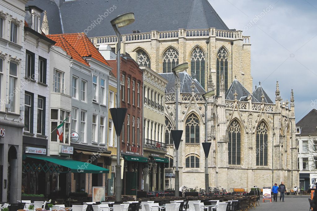 In the Dutch city of Breda. Netherlands Stock Editorial Photo