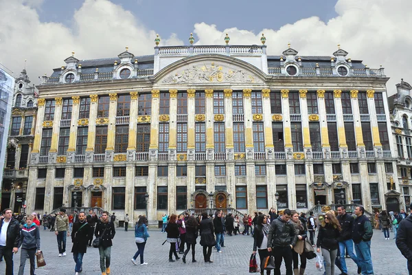 Brussels grand place building, Belgium — Stock Photo, Image