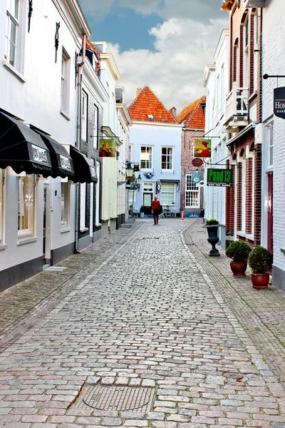 I den nederländska staden heusden. — Stockfoto