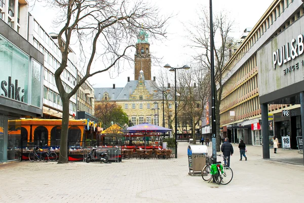 Na ulicach rotterdam. Holandia — Zdjęcie stockowe