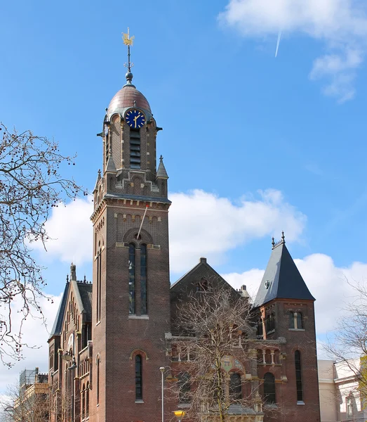 Budynek Kościoła remonstrant w rotterdam, Holandia — Zdjęcie stockowe