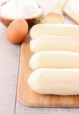 Raw quenelles clipart