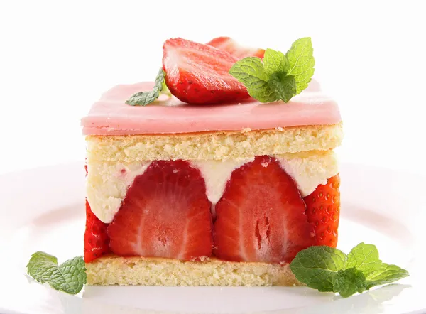 Sablé aux fraises — Photo