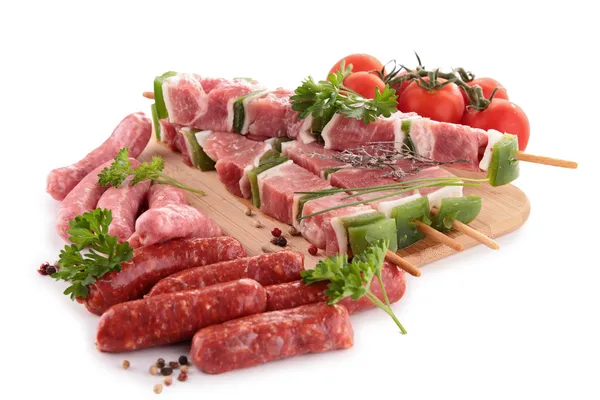 Surtido de carnes crudas —  Fotos de Stock